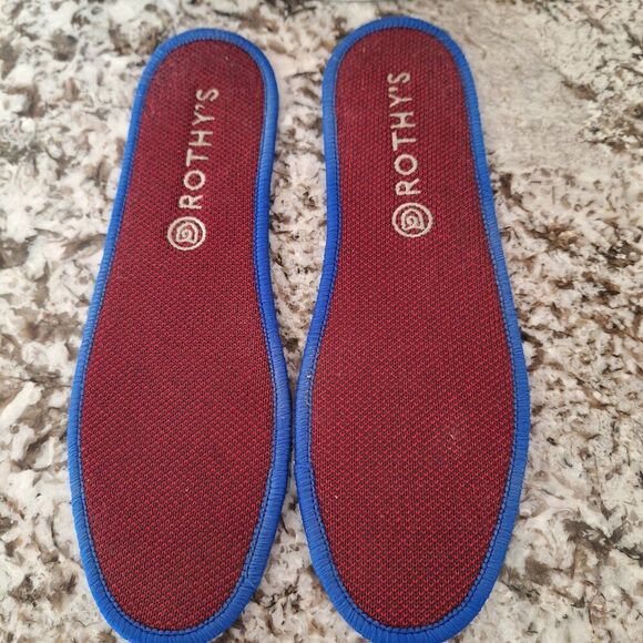 Rothys garnet red slip on sneakers size 7 - Picture 8 of 9